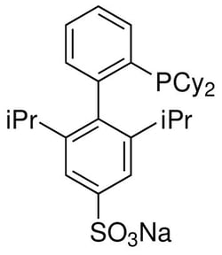Strem, An Ascensus Company CAS# 870245-84-4. 500mg. 2'-Dicyclohexylphosphino-2,6-di-i-propyl-4-sulfonato-1,1'-biphenyl hydrate sodium salt (XPhos-SO3Na). MFCD09265103