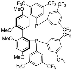 Strem, An Ascensus Company CAS# 1365531-85-6. 100mg. (S)-2,2'-Bis[bis(3,5-trifluoromethylphenyl)phosphino]-4,4',6,6'-tetramethoxy)-1,1'-biphenyl,