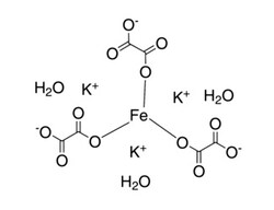 Strem, An Ascensus Company CAS# 5936-11-8. 10g. Potassium tris(oxalato)ferrate(III)