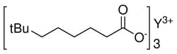 Strem, An Ascensus Company CAS# 68683-17-0. 10g. Yttrium(III) neodecanoate, superconductor grade (12-16% Y) (99.9%-Y) (REO). MFCD00070443