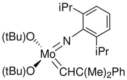 Strem, An Ascensus Company CAS# 126949-65-3. 100mg. 2,6-Diisopropylphenylimidoneophylidene molybdenum(VI) bis(t-butoxide). MFCD00142847
