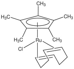 Strem, An Ascensus Company CAS# 92390-26-6. 250mg. Chloro(1,5-cyclooctadiene)(pentamethylcyclopentadienyl)ruthenium(II),