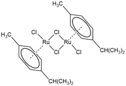 Strem, An Ascensus Company&nbsp;CAS# 52462-29-0. Di-μ-chlorobis[(p-cymene)chlororuthenium(II)], min. 98%. MFCD00064793. 25G.