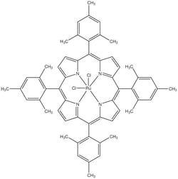 Strem, An Ascensus Company CAS# 145698-90-4. 25mg. Dichloro[5,10,15,20-tetrakis(2,4,6-trimethylphenyl)-21H,23H-porphinato]ruthenium(IV),