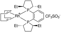 Strem, An Ascensus Company CAS# 142184-30-3. 100mg. (+)-1,2-Bis((2S,5S)-2,5-diethylphospholano)benzene(1,5-cyclooctadiene)rhodium(I)