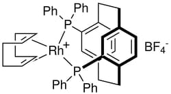 Strem, An Ascensus Company CAS 849950-56-7. 500mg. (R)-(-)-412-Bis(diphenylphosphino)[2.2]paracyclophane(15-cyclooctadiene)rhodium(I)