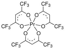 Strem, An Ascensus Company CAS# 47814-20-0. 1g. Praseodymium(III) hexafluoroacetylacetonate (99.9%-Pr) (REO). MFCD00058835