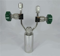 Strem, An Ascensus Company 1cyl. Stainless steel bubbler, 150ml, vertical,
