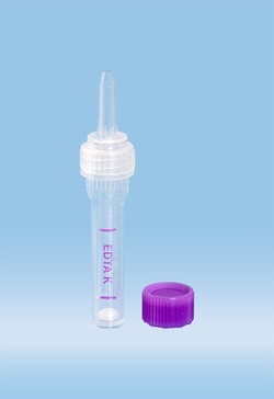Sarstedt Inc Multivette 600, Blood Collection Tube, 600ul, Haematology/Potassium