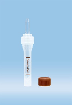 Sarstedt Inc Multivette 600, Blood Collection Tube, 600ul, Serum-Gel, 100/Pack,