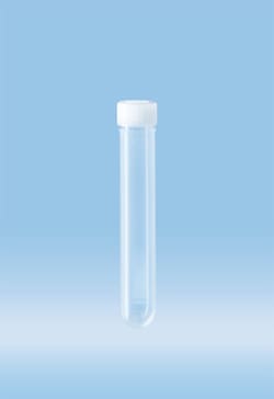 Sarstedt Inc Test Tube Round Bottom Plain 15.3 X 92 mm 10 mL Screw Cap