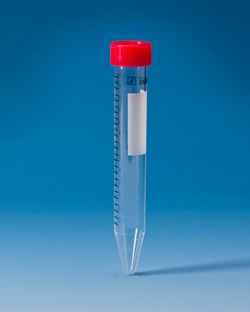 Sarstedt Inc 15mL Screw Cap Tube, 17mm Diameter x 120mm Long, 500/Case,