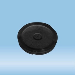 Sarstedt Inc Colour-coded inserts, black, suitable for screw caps, 500/pk
