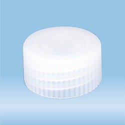 Sarstedt Inc Screw cap, natural, suitable for tubes and S-Monovettes Ø 13 mm, 1000/pack