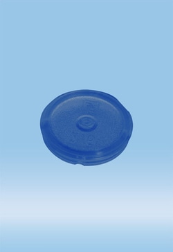 Sarstedt Inc Insert for 65.712 Loop Screw Cap, Blue, 500/Pack