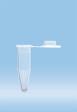 Sarstedt Inc 1.5ml Micro Reaction Tube, Conical Base, Flat Safety Cap ,