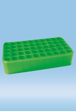 Sarstedt Inc S-Monovette Tube Rack, D17, Green