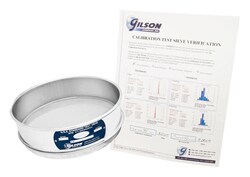 Gilson Company Inc ASTM E11 Calibration Test Sieve Verification, Quantity: