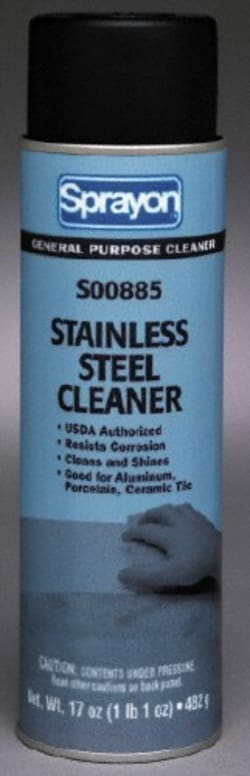 MSC Sprayon SC0885000 20 Oz. Stainless Steel Cleaner 20 Oz. Stainless Steel