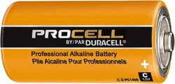 MSC&nbsp;Duracell 04967477 12 Qty 1 Pack Size C, Alkaline, 12 Pack, Standard Battery 1.5 Volts, Flat Terminal, LR14, ANSI, IEC Regulated