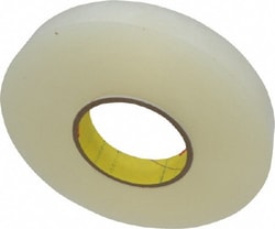 MSC 3M 7000123767 1" x 27 Yd Acrylic Adhesive Double Sided Tape 1/32" Thick,