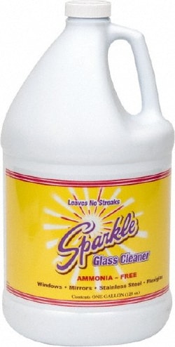 MSC Made in USA EL20500 1 Gallon Bottle Unscented Glass Cleaner For use