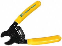 MSC Ideal 45-074 Data T Cable Cutter and Wire Cutter, Yellow Cushioned