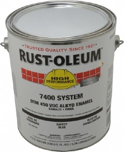 MSC Rust-Oleum 925402 1 Gallon Safety Blue Gloss Finish Industrial Enamel