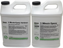 MSC Devcon 14630 9 Lb Bottle Two Part Epoxy 3 to 6 min Working Time, 1,900
