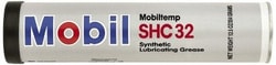 MSC Mobil 110644 12.5 oz Cartridge Synthetic High Temperature Grease Red,