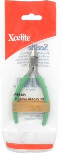MSC Xcelite MS545VN 100mm Overall Length, 20 AWG Capacity, Diagonal Cutter 15/32