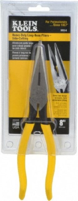 MSC Klein Tools D203-8 8-7/16" Overall Length, 2-5/16" Jaw Length x 1"