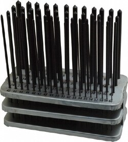 MSC Value Collection 830-4060 60 Piece, Transfer Punch Set Round Shank,