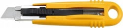 MSC&nbsp;Olfa 9048 Semi-Automatic Self-Retracting Safety Knife Plastic/Stainless Steel Handle, 5-1/2