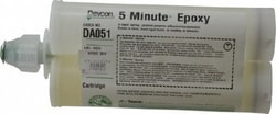 MSC Devcon DA051 400 mL Cartridge Two Part Epoxy 3 to 6 min Working Time,