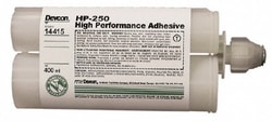 MSC Devcon 14415 400 mL Cartridge Two Part Epoxy 65 min Working Time, 3,200 psi Shear Strength, Series HP250