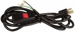 MSC Gast AA896 1/3 HP Power Cord Assembly with Switch 10 Ft. Long, 115-1