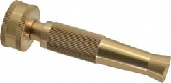 MSC Value Collection PN-721 Garden Hose Noninsulated Twist Nozzle Brass,