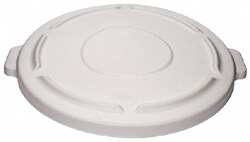 MSC Rubbermaid FG264560WHT Trash Cans White, Polyethylene, Quantity: Each