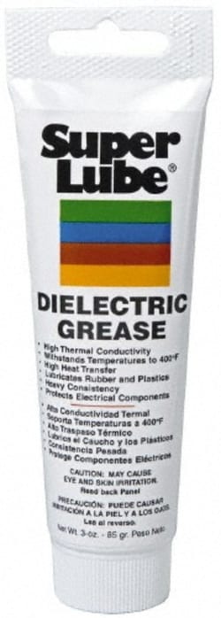 MSC Synco Chemical 91003 3 oz Tube Silicone General Purpose Grease Translucent White, Food Grade, 500°F Max Temp, NLGIG 2,