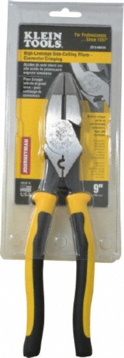MSC Klein Tools J213-9NECR 9-1/2" Overall Length, 1-19/32" Jaw Length x