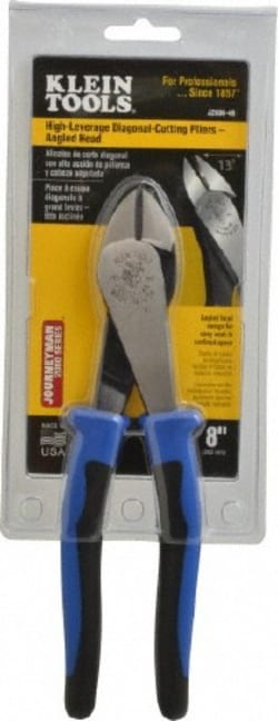 MSC Klein Tools J2000-48 8-1/16" Overall Length, Diagonal Cutter 13/16"