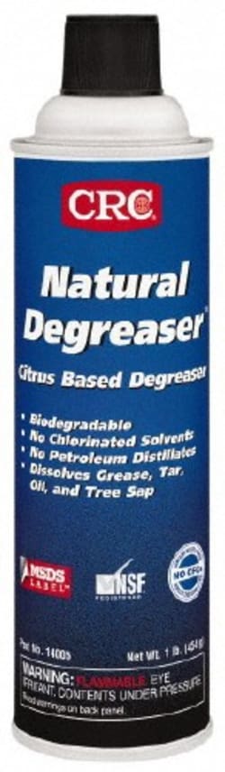 MSC CRC 1004761 20 oz Aerosol Cleaner/Degreaser Aerosol, Citrus, Quantity: