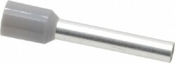 MSC ACI 107667 12 AWG, Partially Insulated, Crimp Electrical Wire Ferrule
