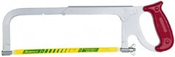MSC Starrett 60134 8, 10, 12" Hacksaw 3-3/4" Throat Depth, Plastic Handle,