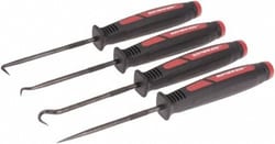 MSC Mayhew 60003 4 Piece Hook & Probe Set Steel