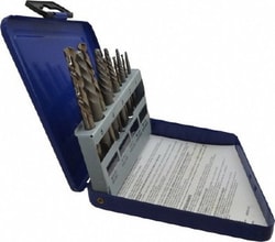 MSC&nbsp;Irwin 11119 10 Piece Spiral Flute Screw Extractor & Drill Set Screw Range 3/16 to 3/4