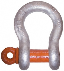 MSC CM M650AG 1/2" Nominal Chain Size, 3.3 Ton Alloy Steel Screw Anchor