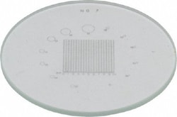 MSC SPI 40-247-9 1-3/8 Inch Diameter, Optical Comparator Chart and Reticle