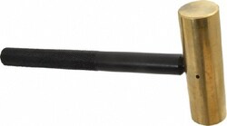 MSC Value Collection BRH/2-1-2 2-1/2 Lb Nonsparking Brass Hammer 10-3/8"